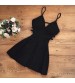 Fallon Askılı Tasarım Mini Mezuniyet Elbise 0067
