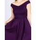 Niamh Kayık Mini Elbise (0039)